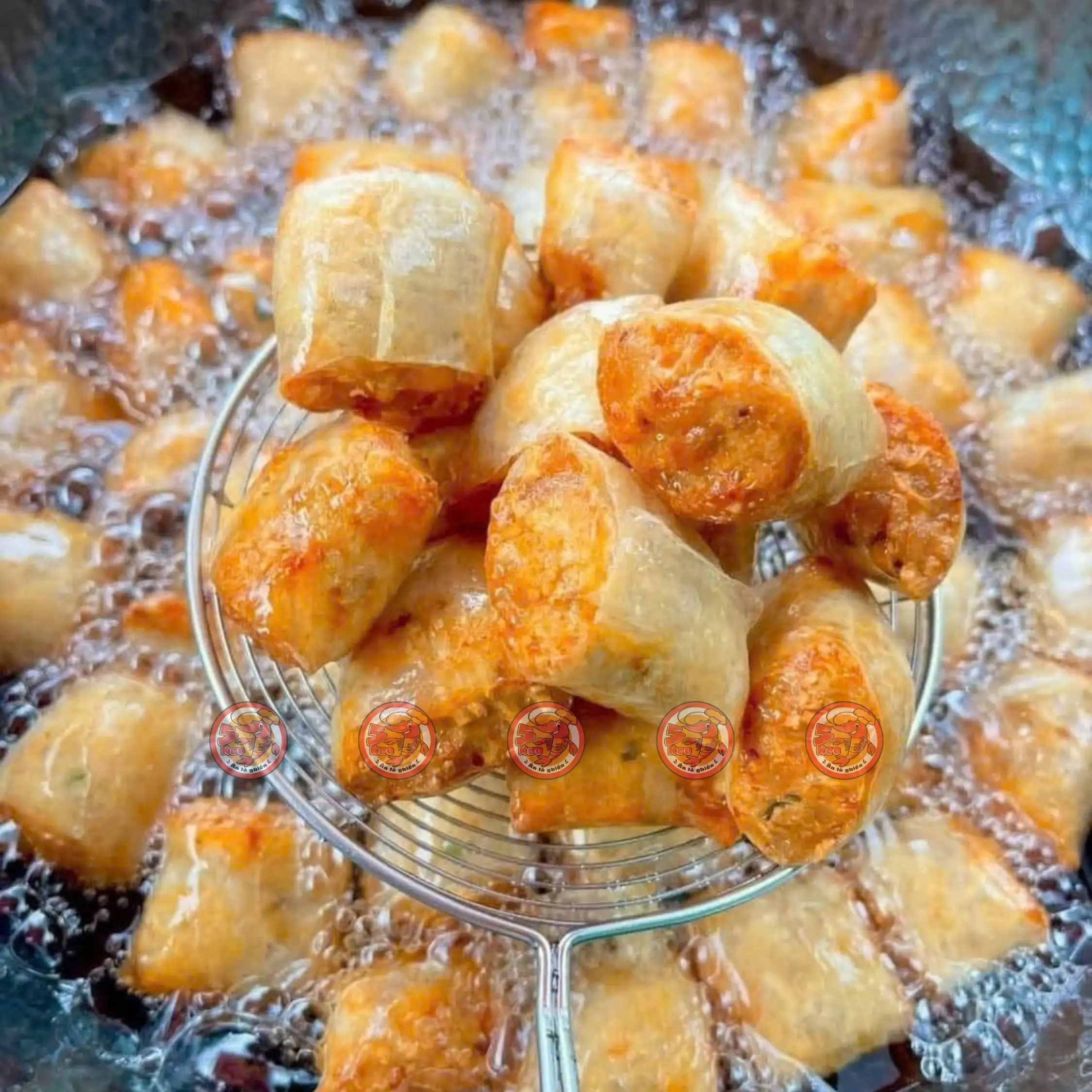 Chả Giò Tôm – 350K/kg – Giòn Rụm Nhân Tôm Thịt Khoai Môn Miền Tây